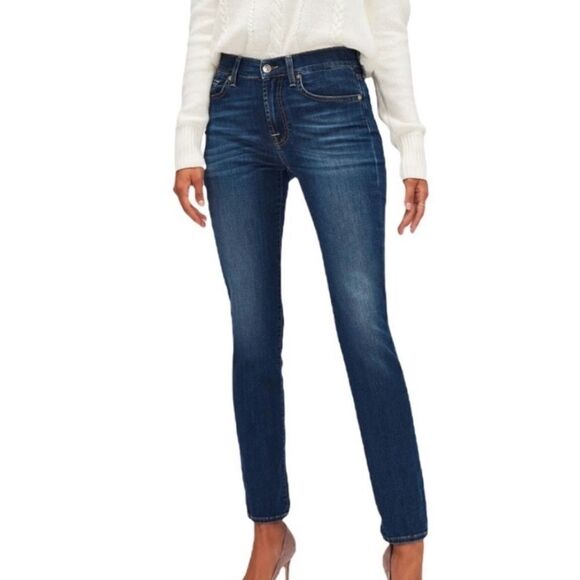 7 For All Mankind Roxanne Jeans 25 - Picture 2 of 9